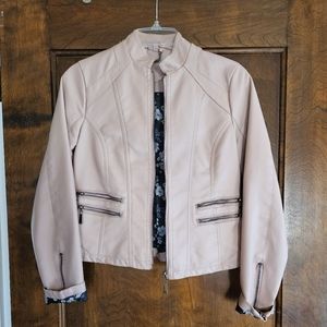 Joujou faux leather bomber jacket